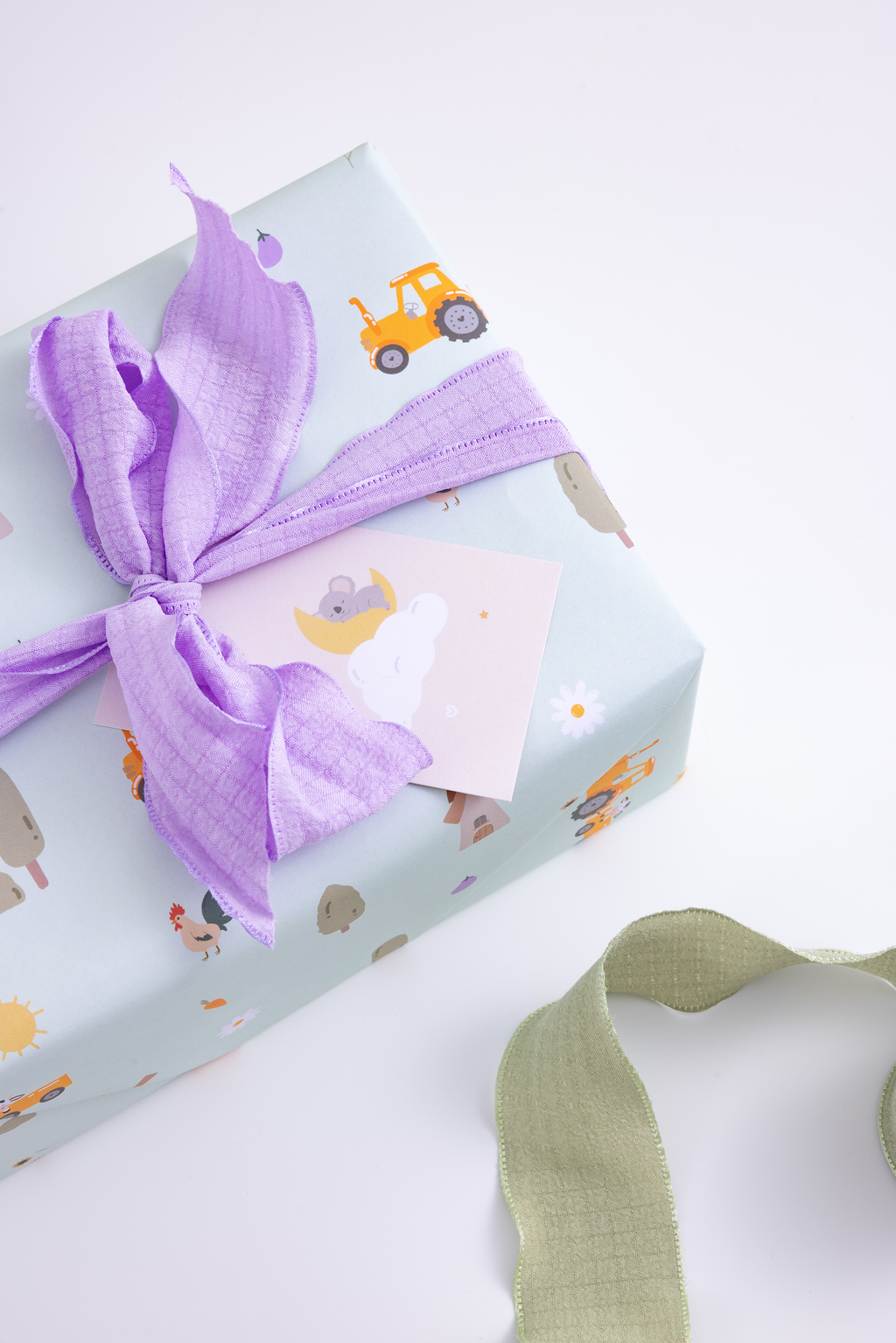 Double Sided Wrapping Paper - Kids