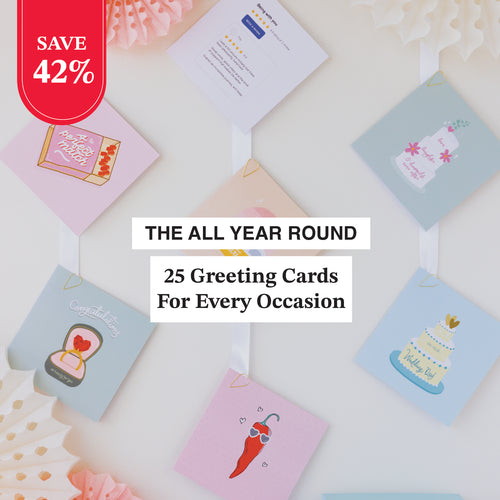 25 Year-Round Greeting Card Drawer