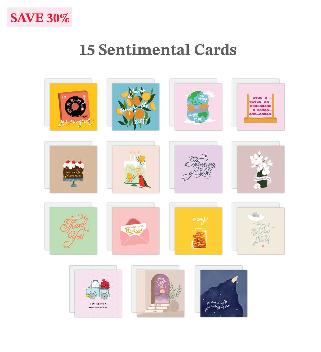 15 Sentimental Greeting Cards