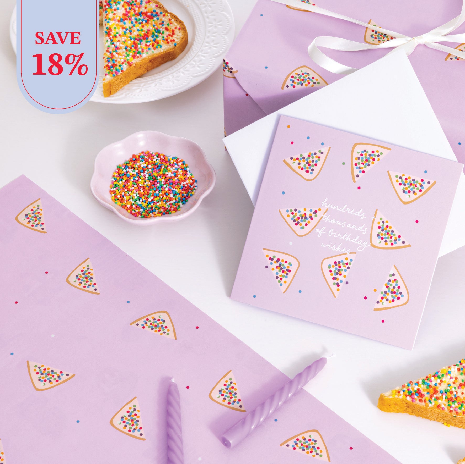 Fairy Bread Birthday | Matching Set