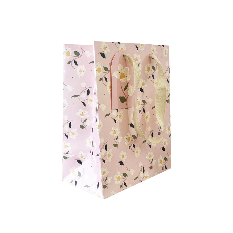 Pink Floral - Eco-Friendly Gift Bags