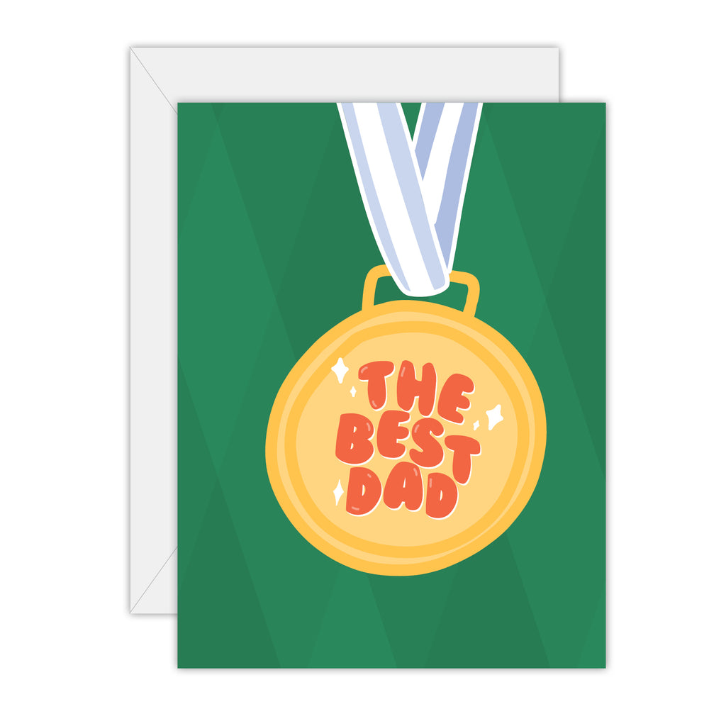 The Best Dad - Fathers - Greeting Card