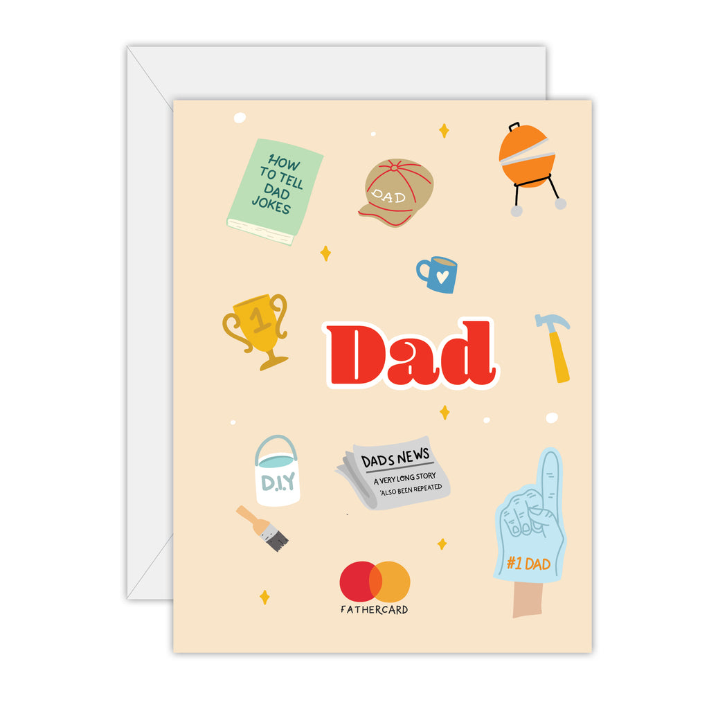 Dad - Fathers - Greeting Card
