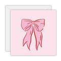 Bow - Blank Greeting Card