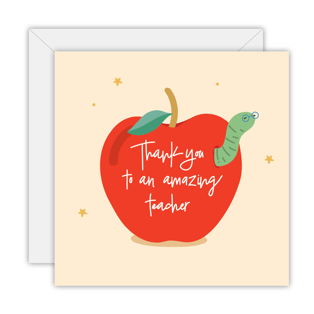 Amazing Teacher - Teacher Greeting Card