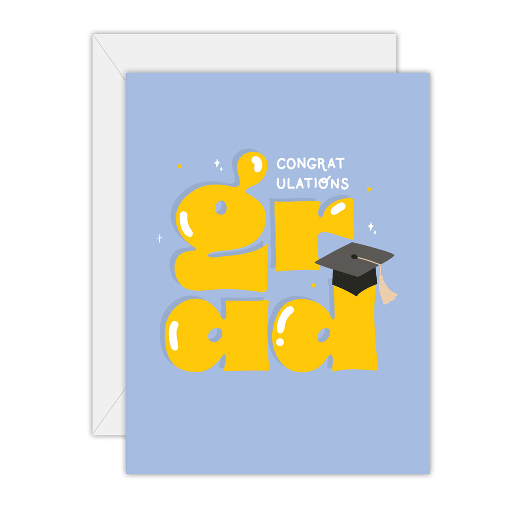 Congratulations Grad - Graduation Congratulations Card
