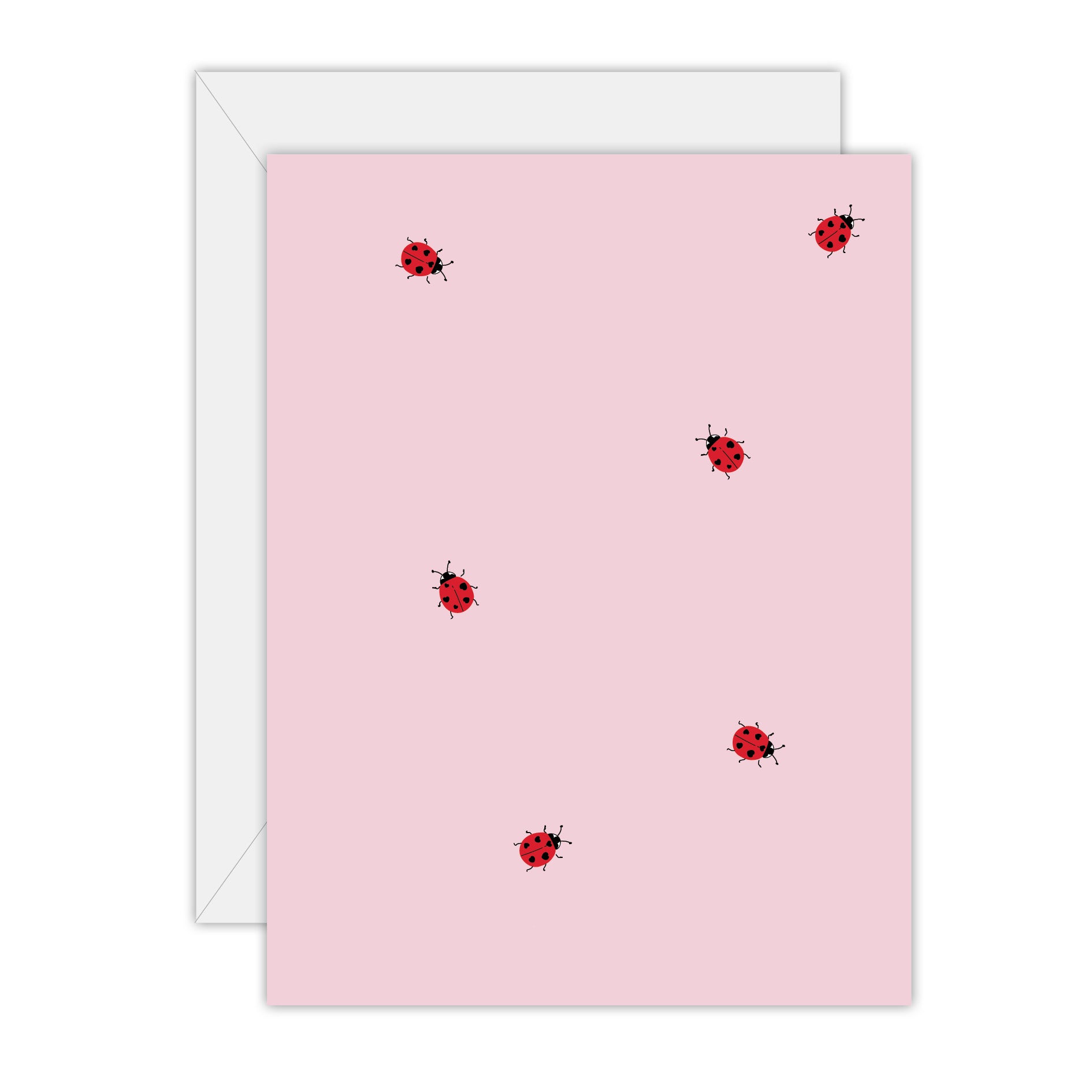 Lady Bug - Blank Greeting Card