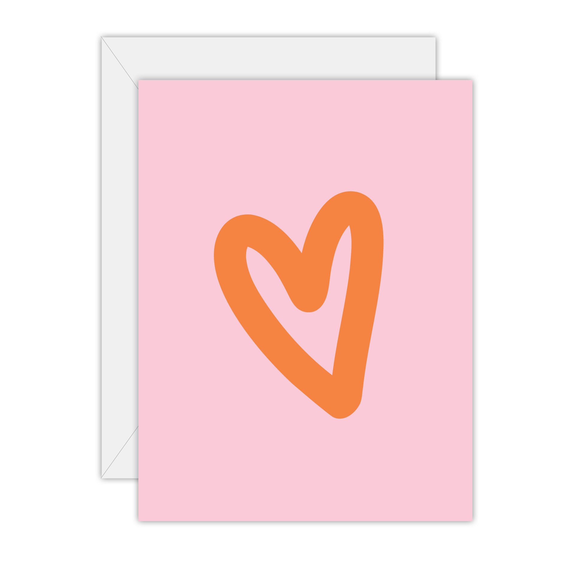 Love Heart - Blank Greeting Card