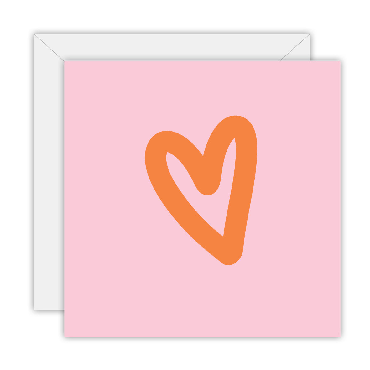 Love Heart - Blank Greeting Card