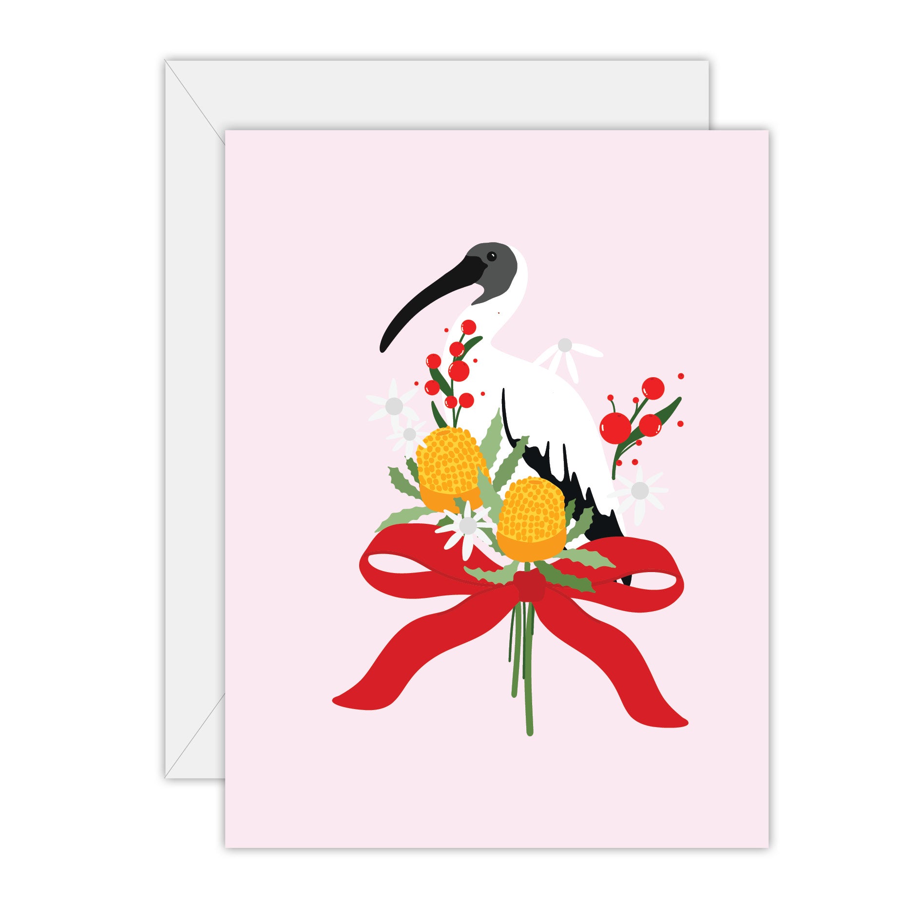 Native Harmony – Ibis & Wildflower Bouquet