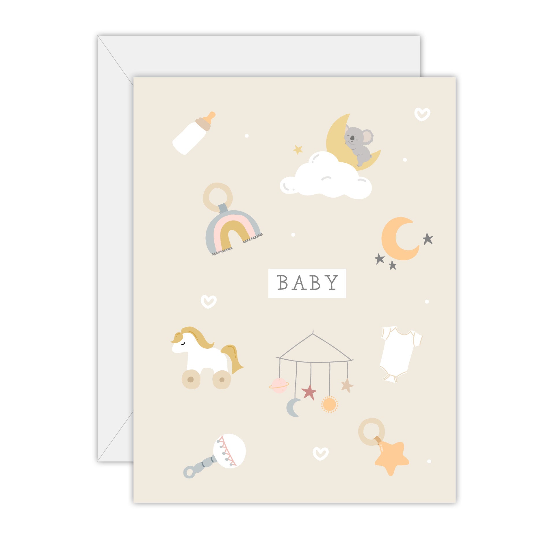 Baby - Koala - New Baby / Baby Shower Card