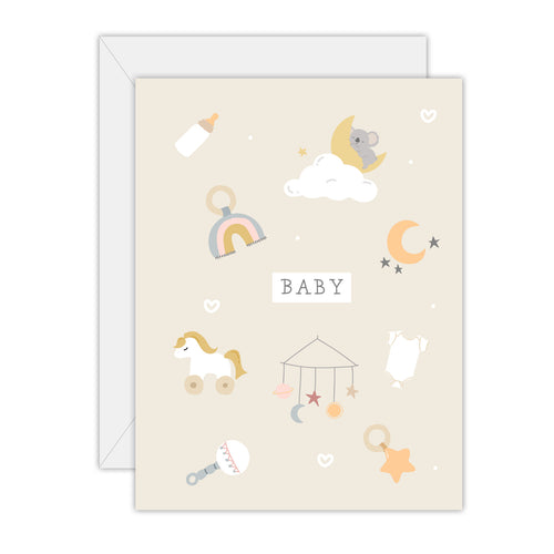 Baby - Koala - New Baby / Baby Shower Card