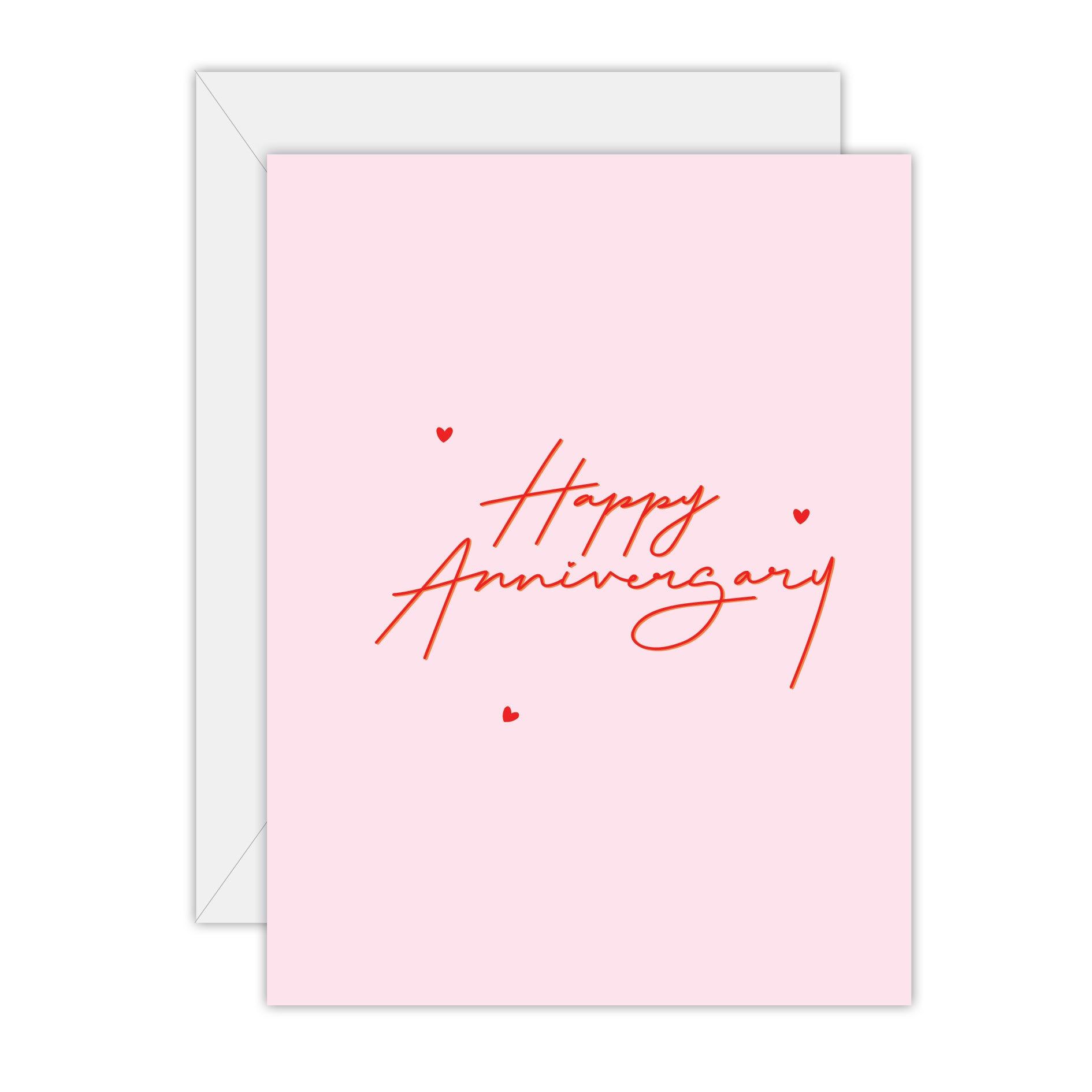 Hand Lettered - Happy Anniversary