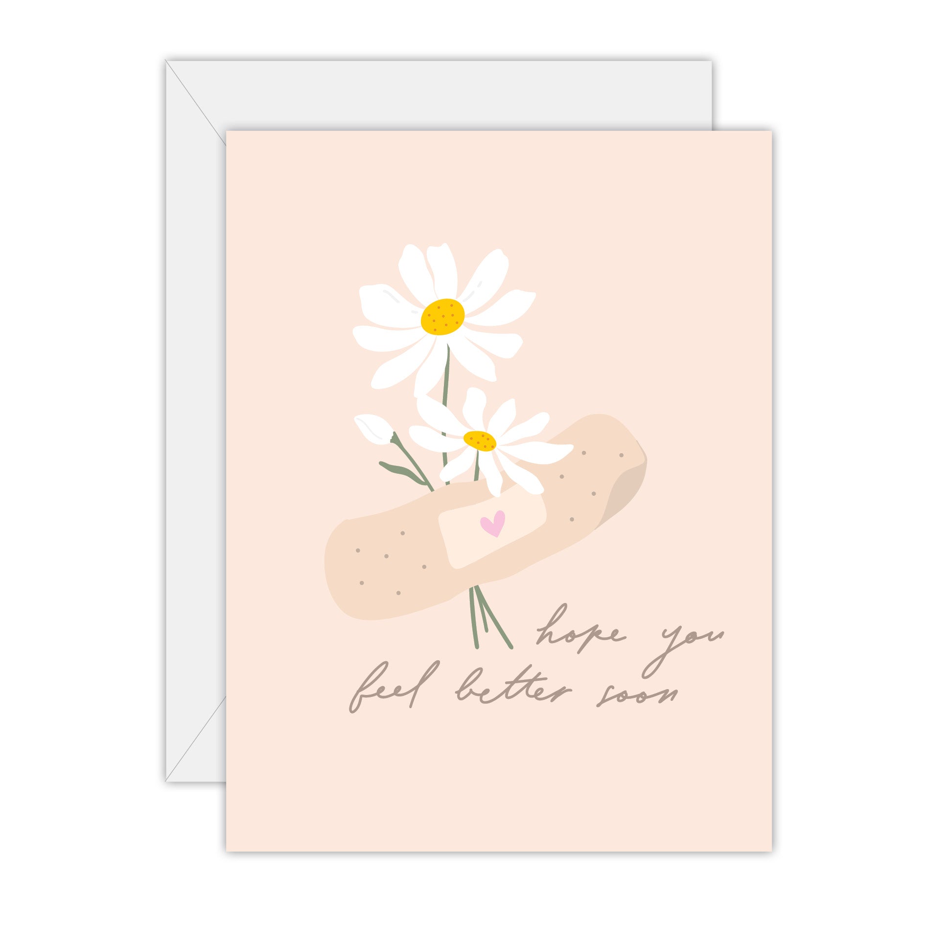 Hope you feel better soon - Sympathy Greeting Card