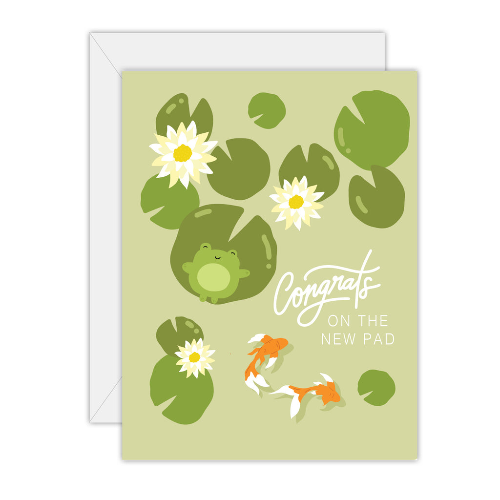 Congrats on the new pad