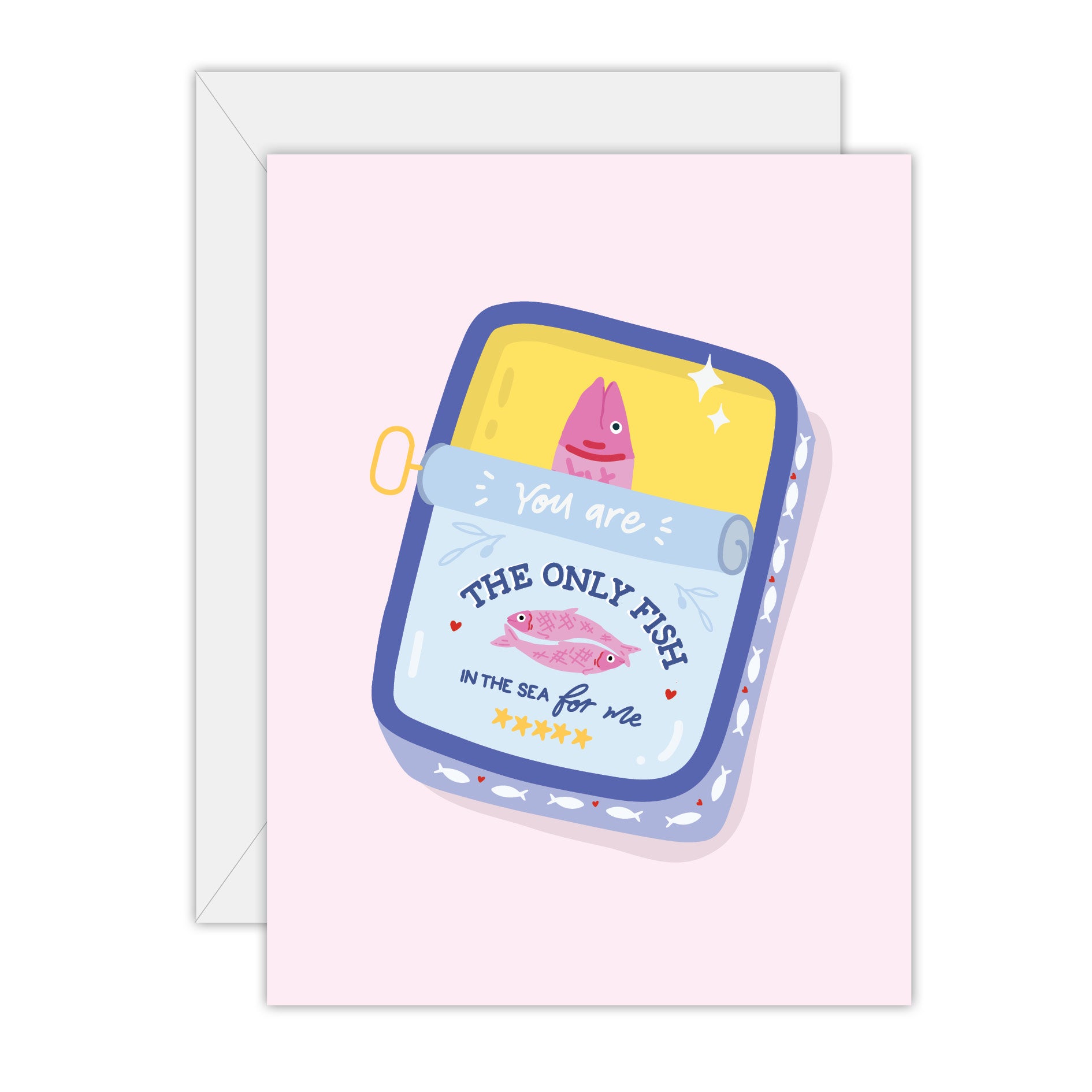 The only fish in the sea - Love Greeting Card