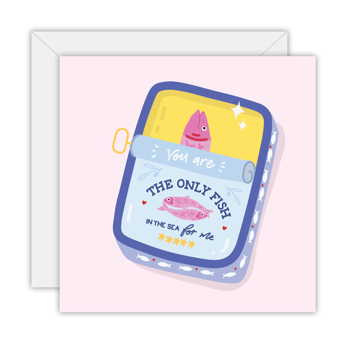 The only fish in the sea - Love Greeting Card