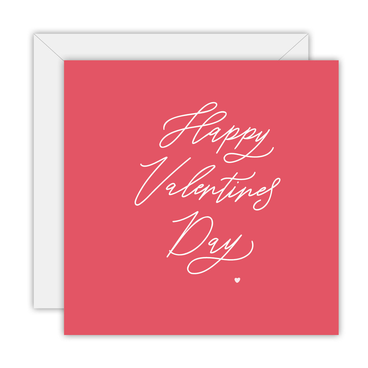 Hand Lettered - Happy Valentines Day