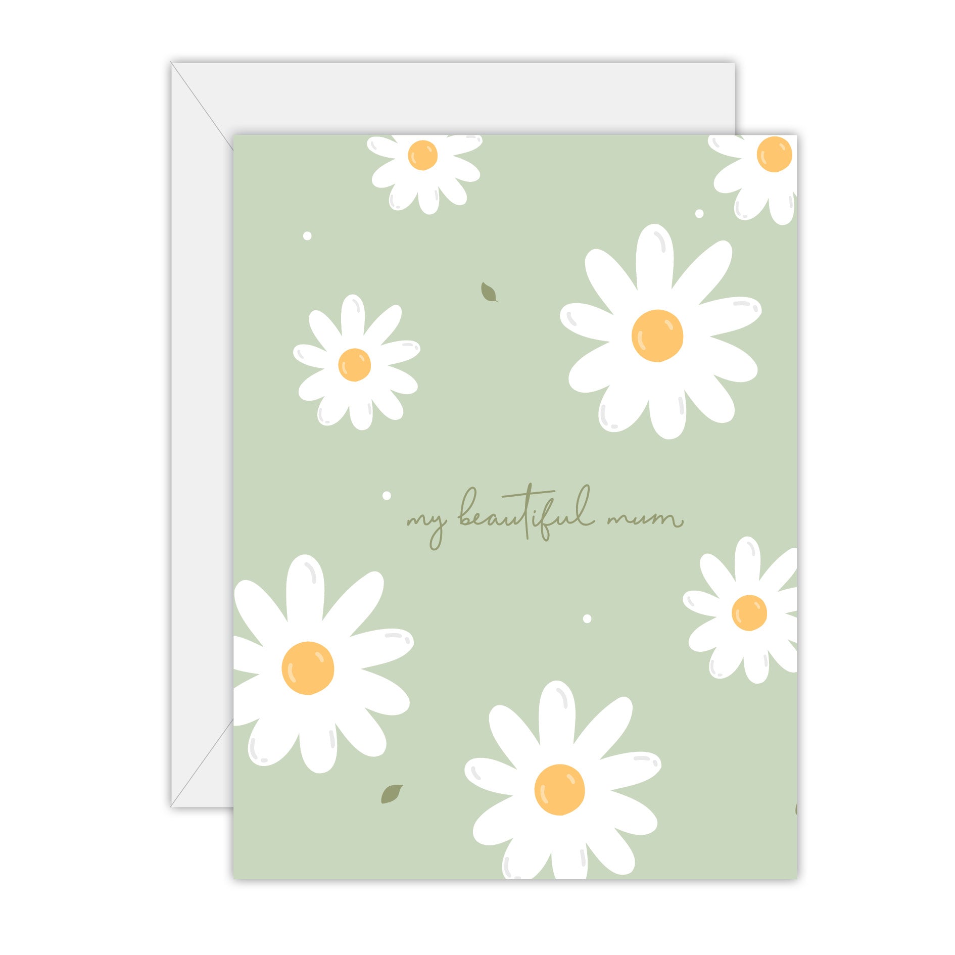 My beautiful mum - Mothers Day Greeting Card