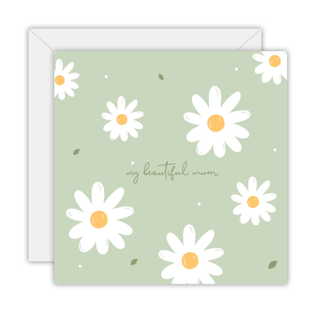 My beautiful mum - Mothers Day Greeting Card