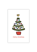 Merry Christmas Tree - Gift Tag
