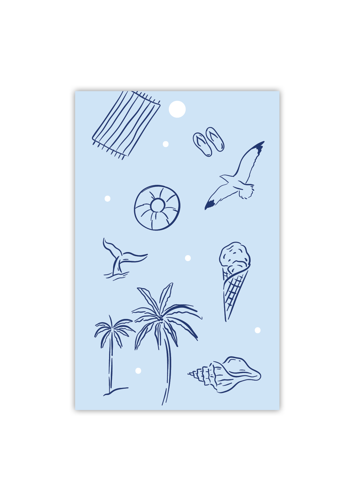 Australian Beach  - Gift Tag