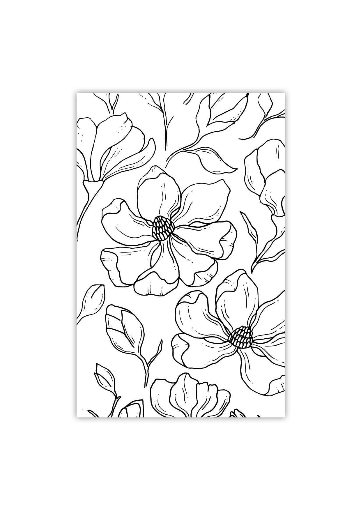 Bloomin Perfect  (white) - Gift Tag