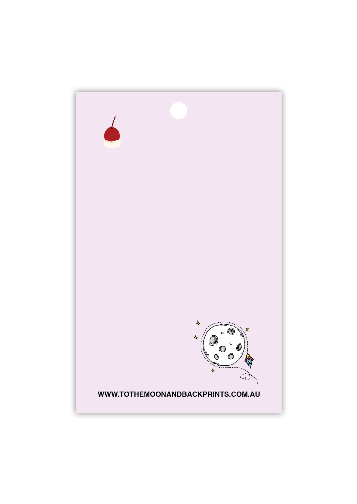 Dream Big Cake - Gift Tag