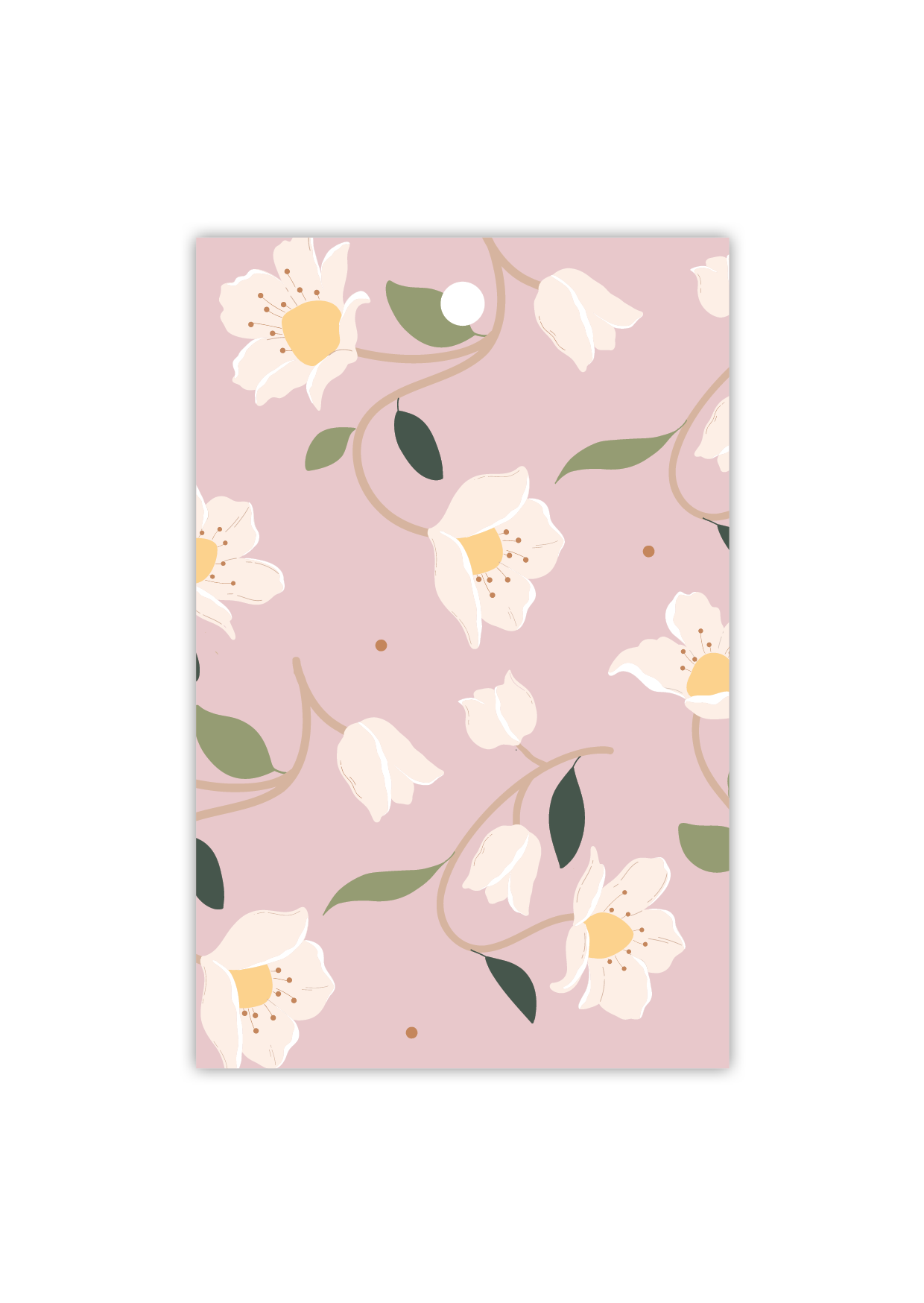 Floral  - Gift Tag