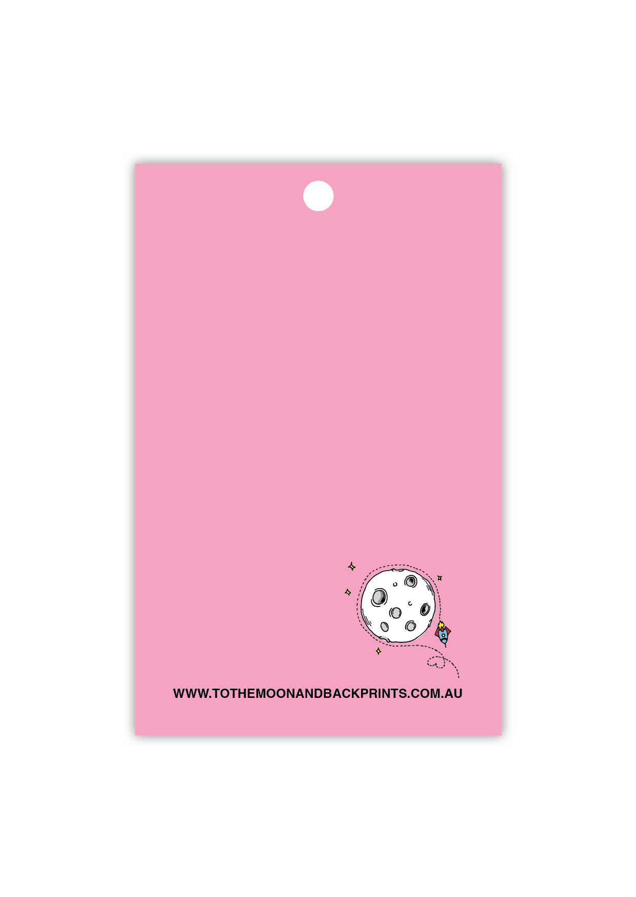 Hand Lettered Thank You  - Gift Tag