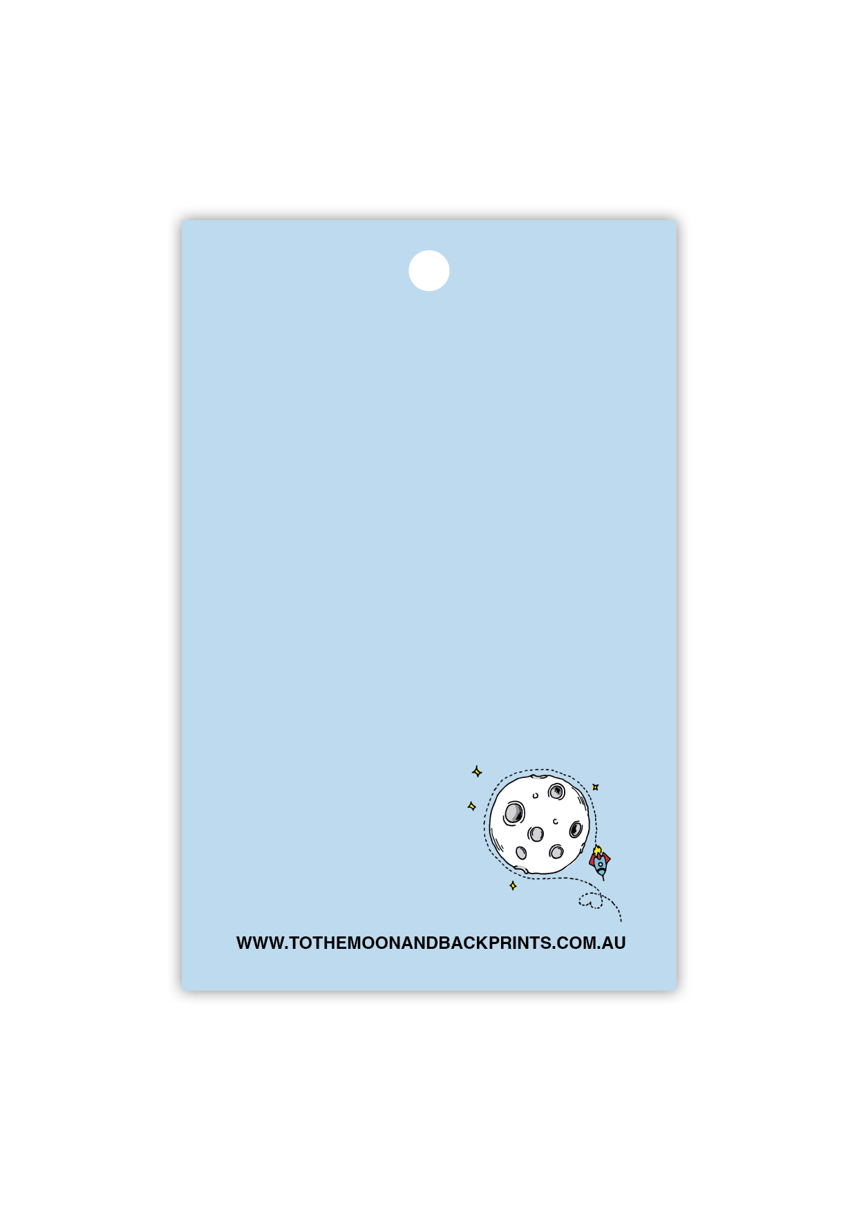 Happy Birthday In a Vase - Gift Tag