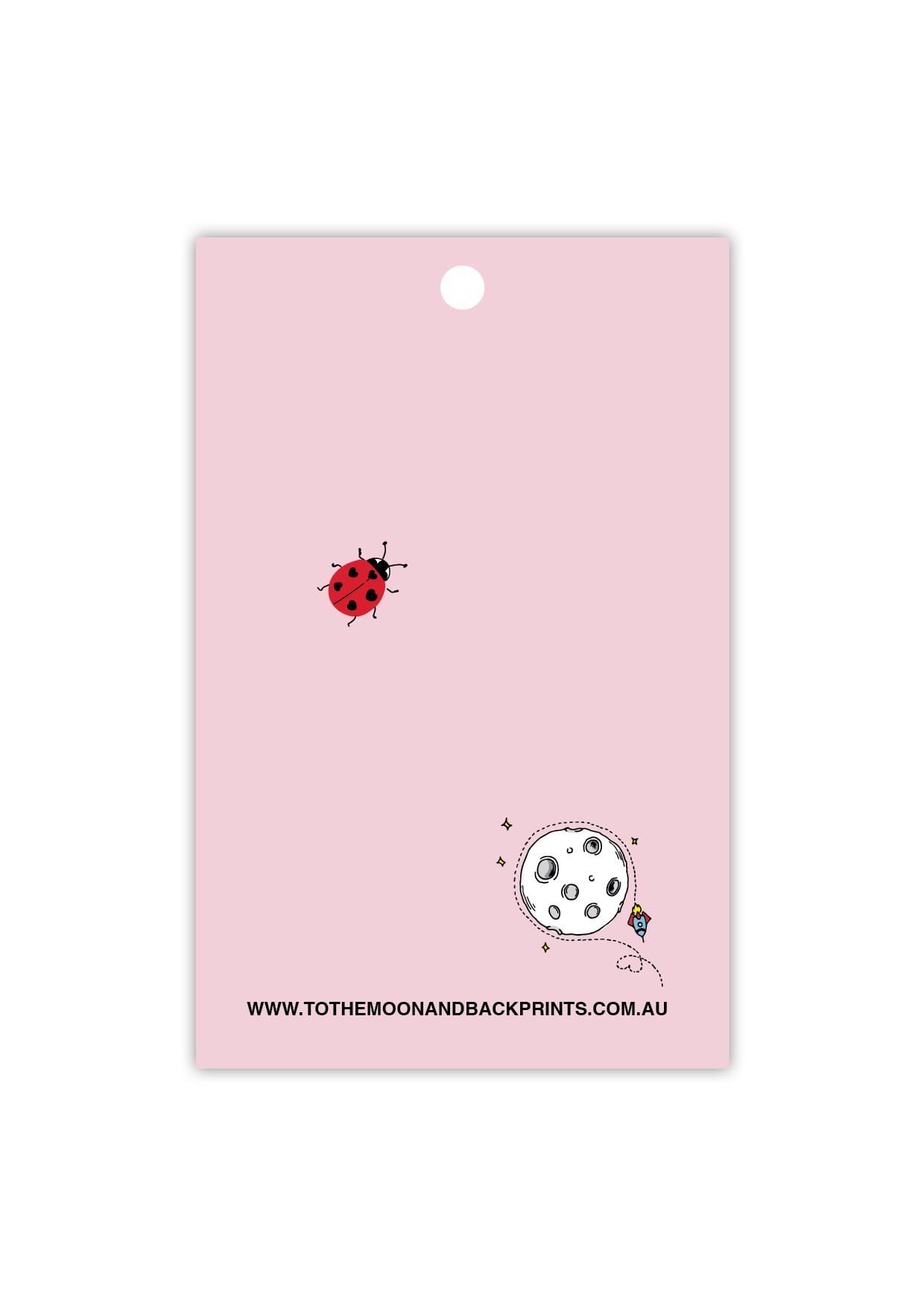 Lady Bug - Gift Tag