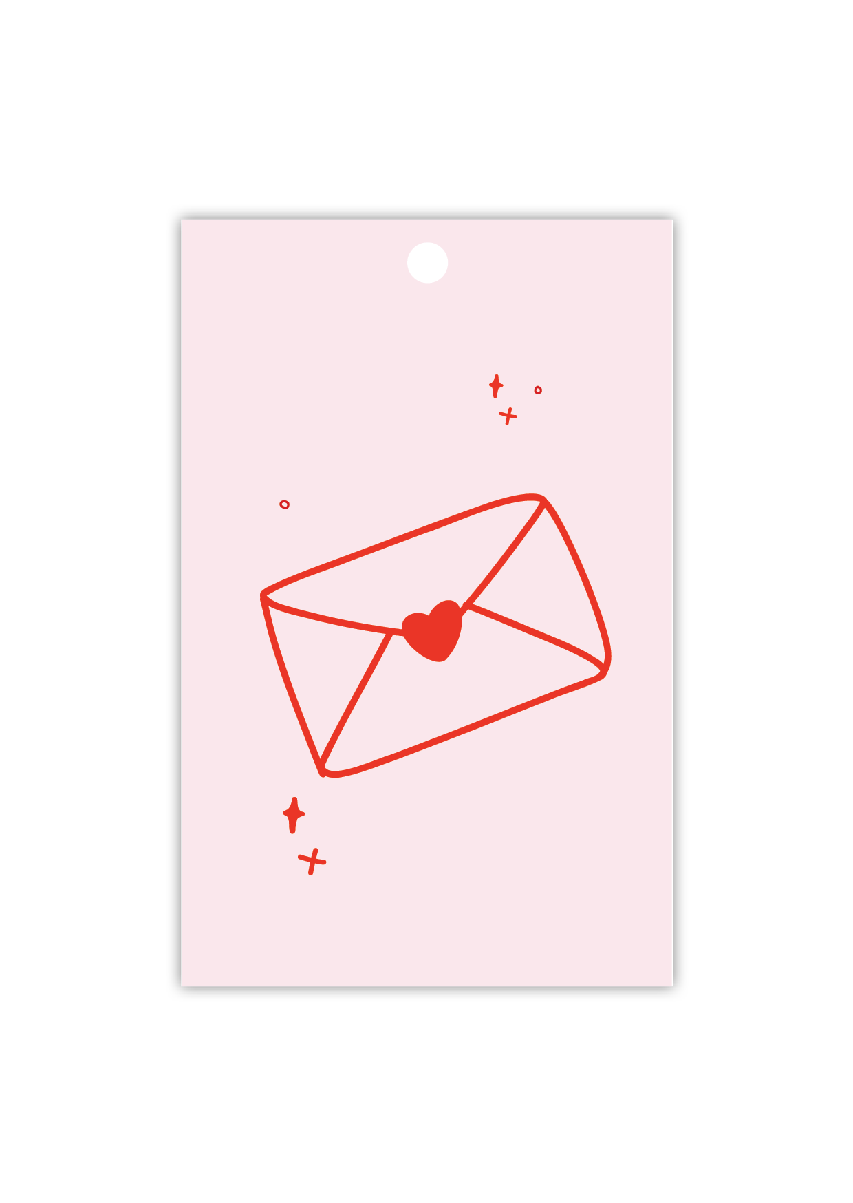 Love Envelope  - Gift Tag