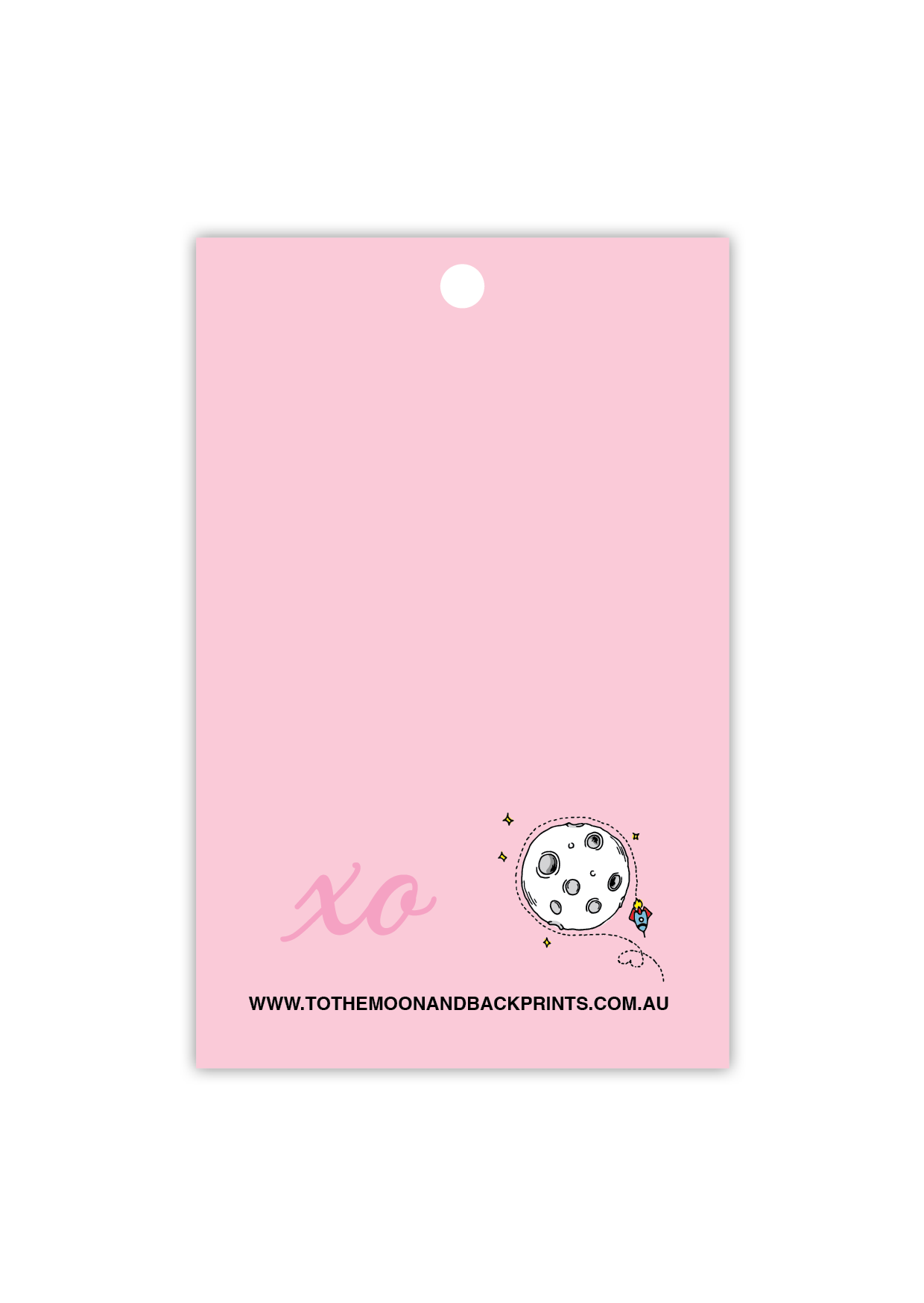Love Heart - Large - Gift Tag