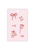 Love doodles  - Gift Tag