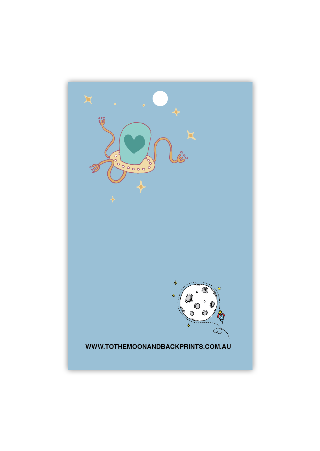 Out of this world  - Gift Tag