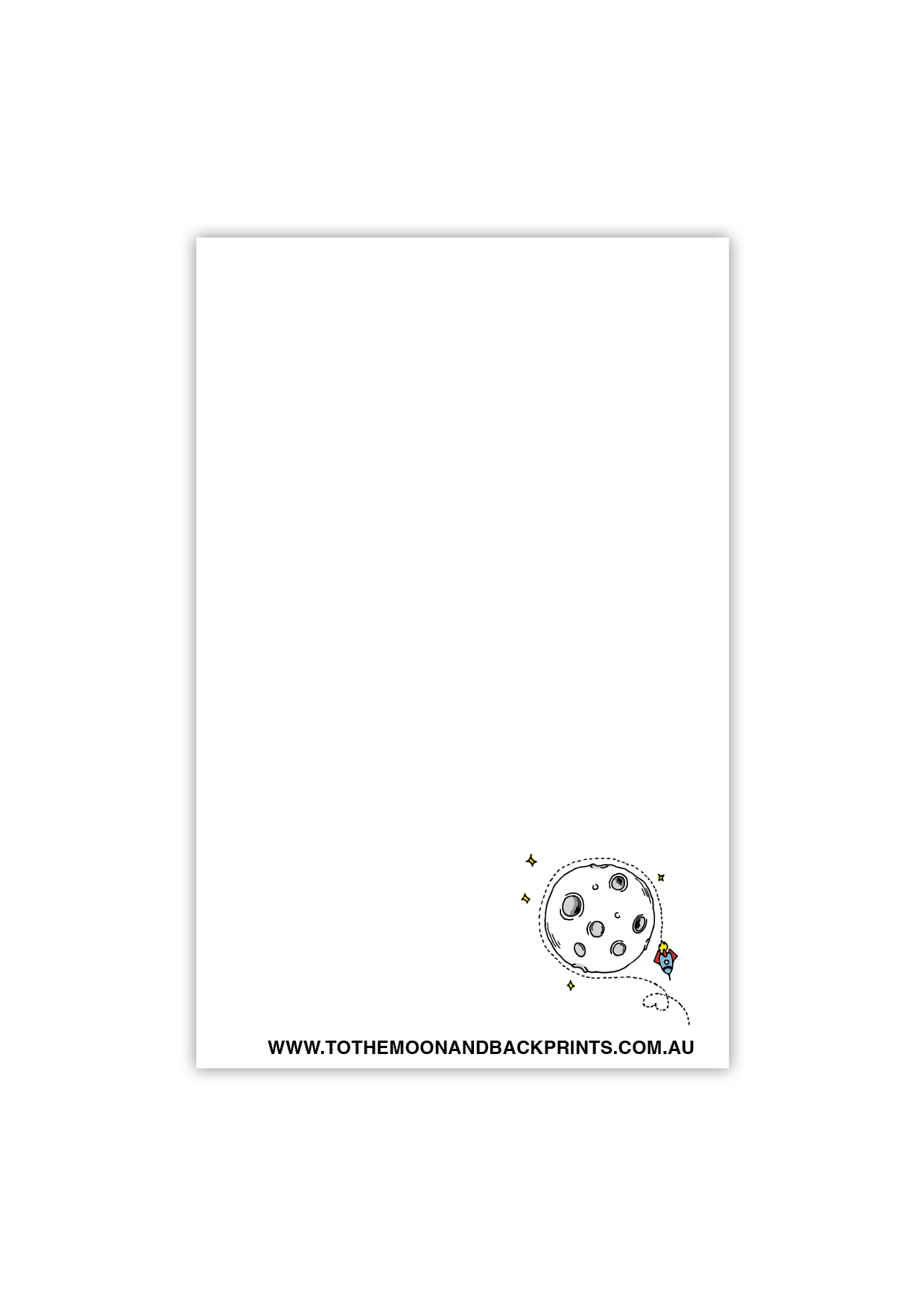 Thanks a bunch - black & white - Gift Tag