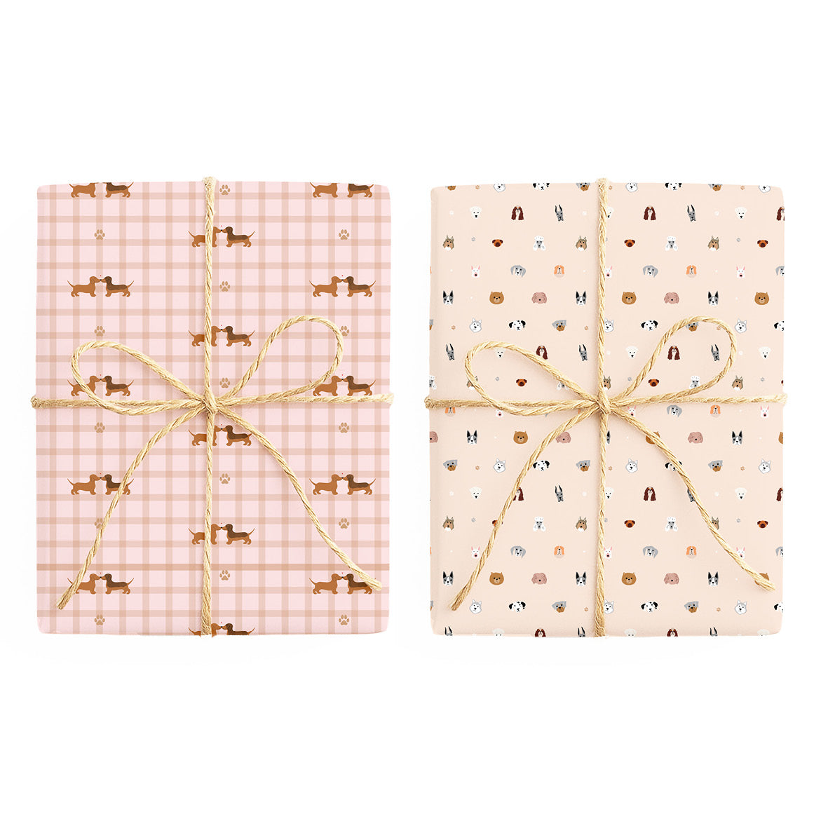 Canine Crew / Fur-ever Yours - Double Sided Wrapping Paper
