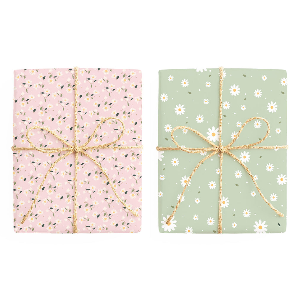 Floral - Pink / Floral - Green