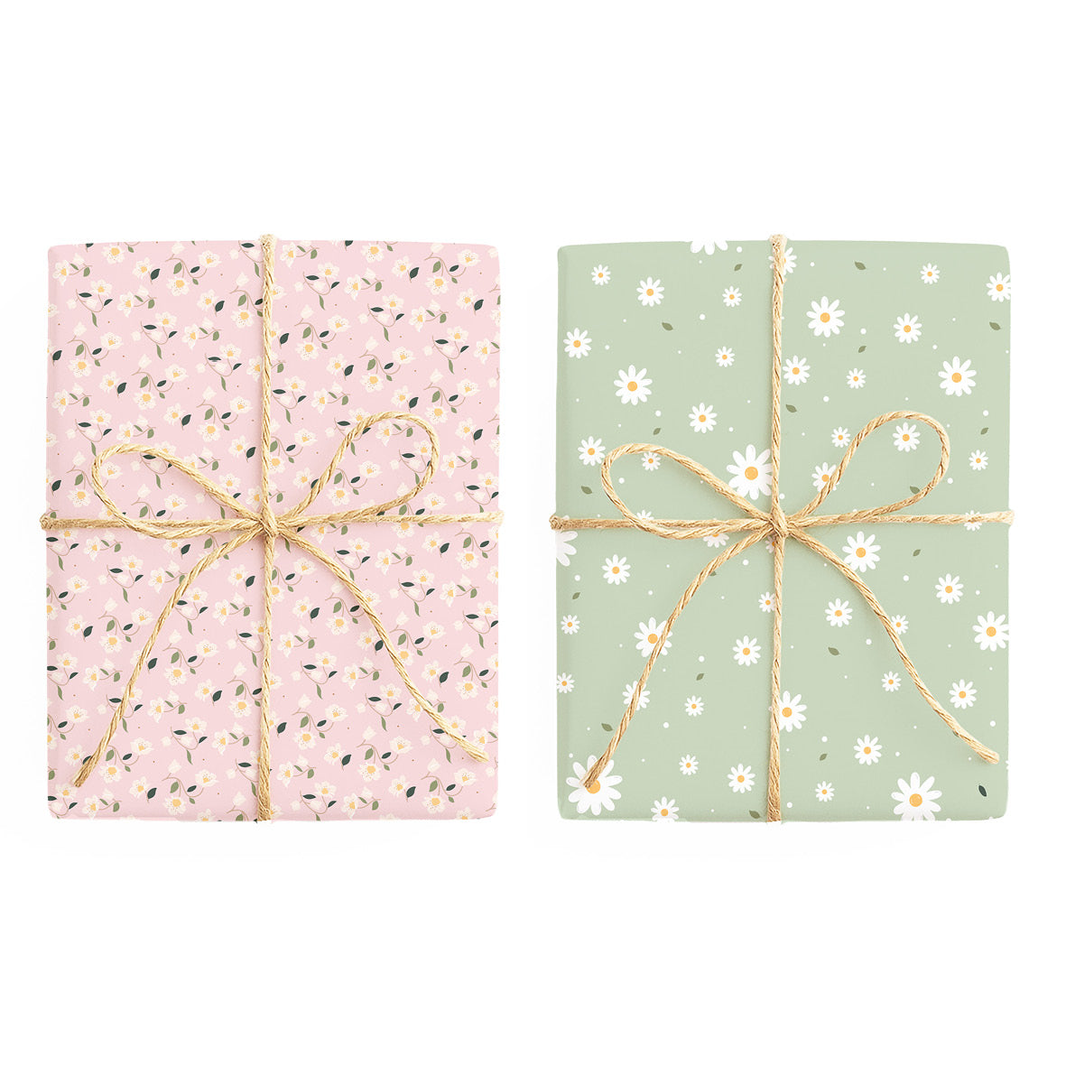 Floral - Pink / Floral - Green