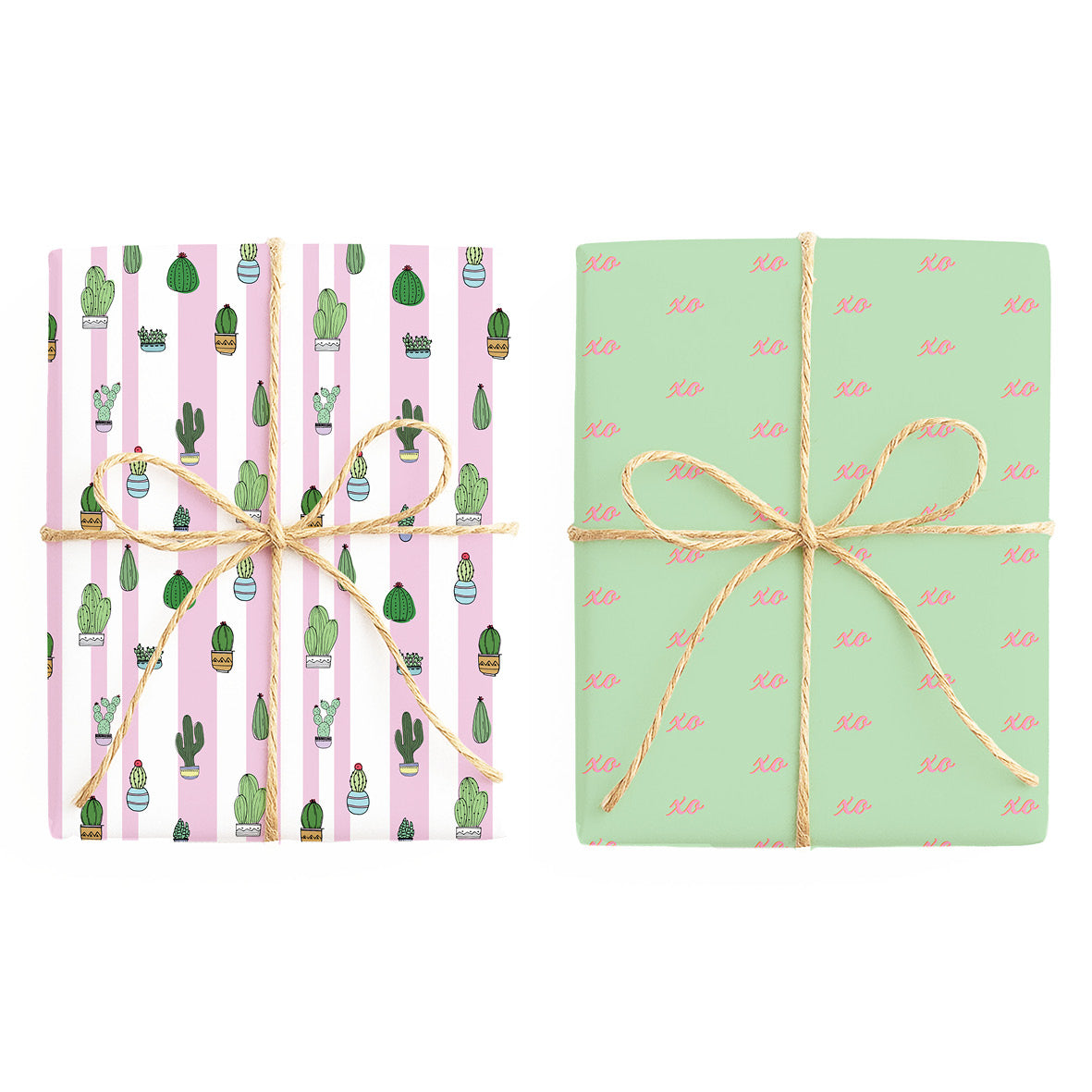 Suc-cute-lent / XO - Double Sided Wrapping Paper