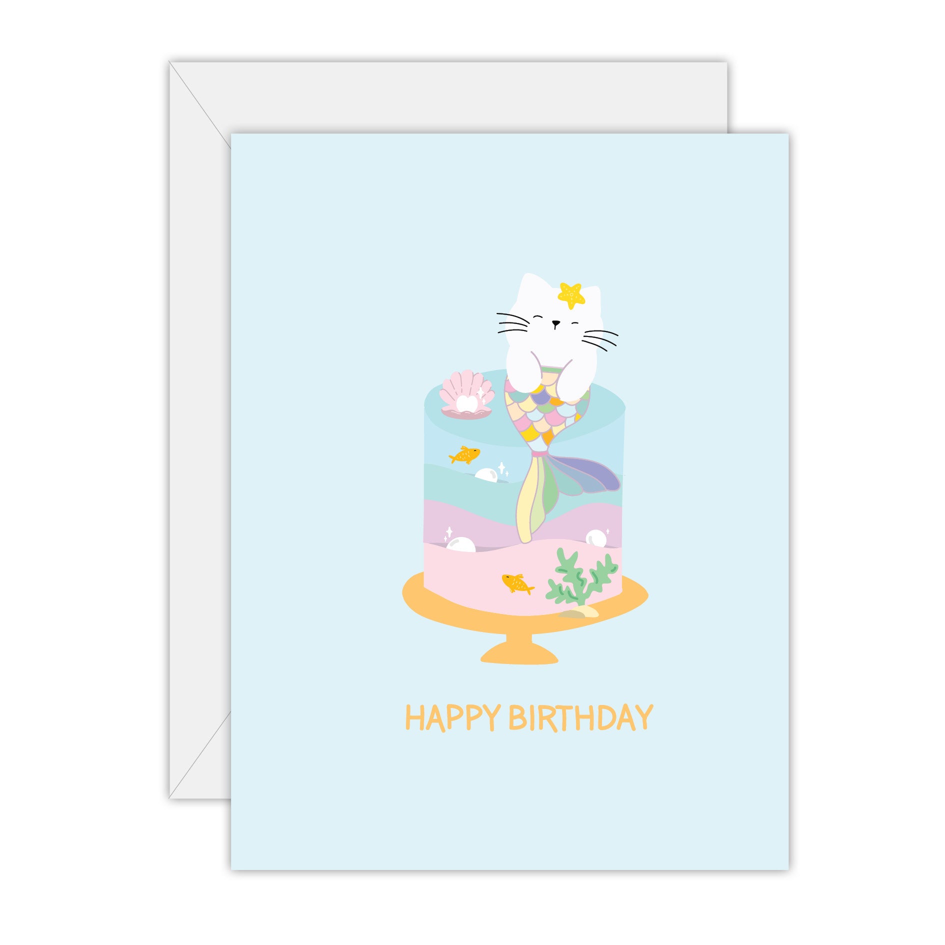 Happy Birthday - Purr-Maid - Birthday Card