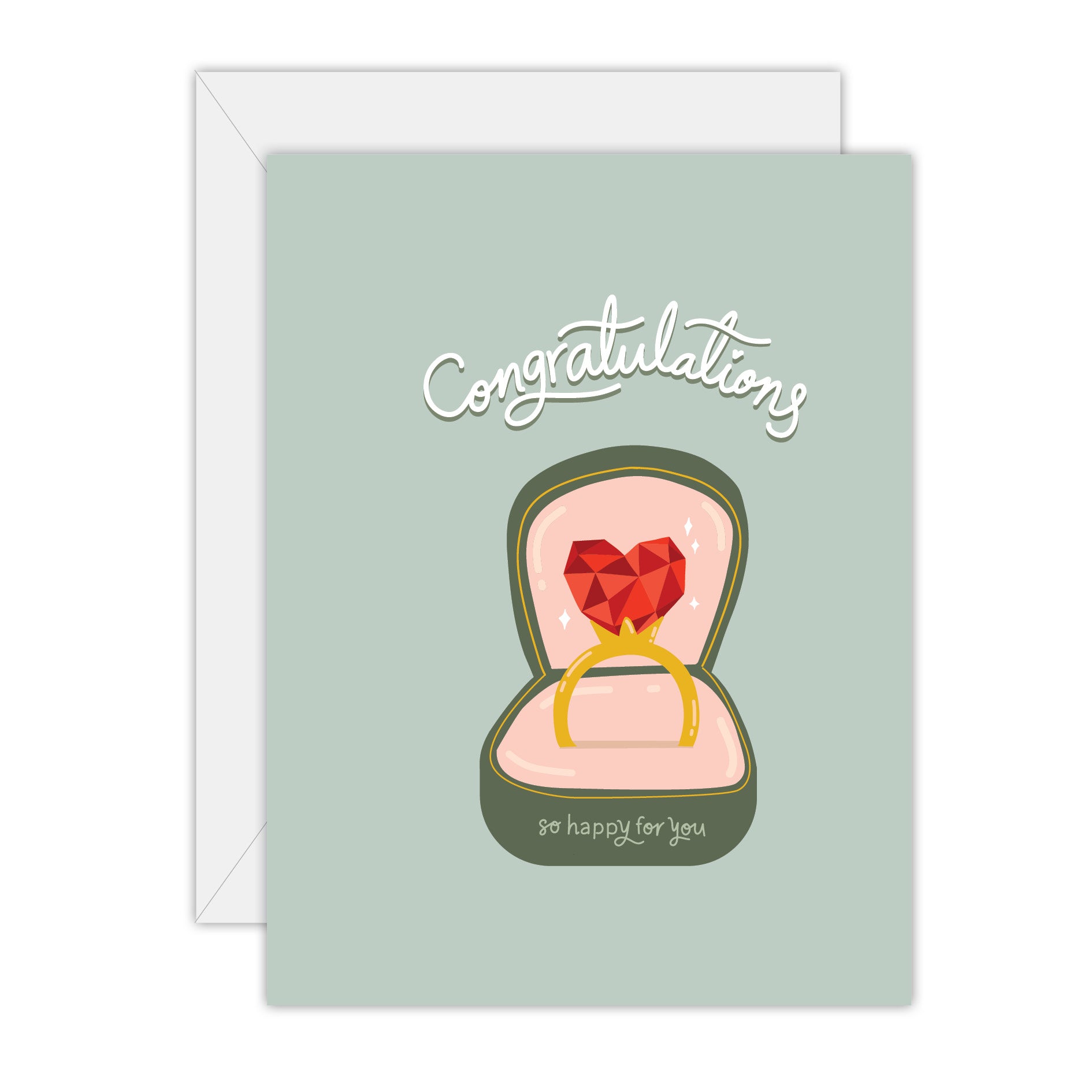 Congratulations - engagement - Congratulations Card
