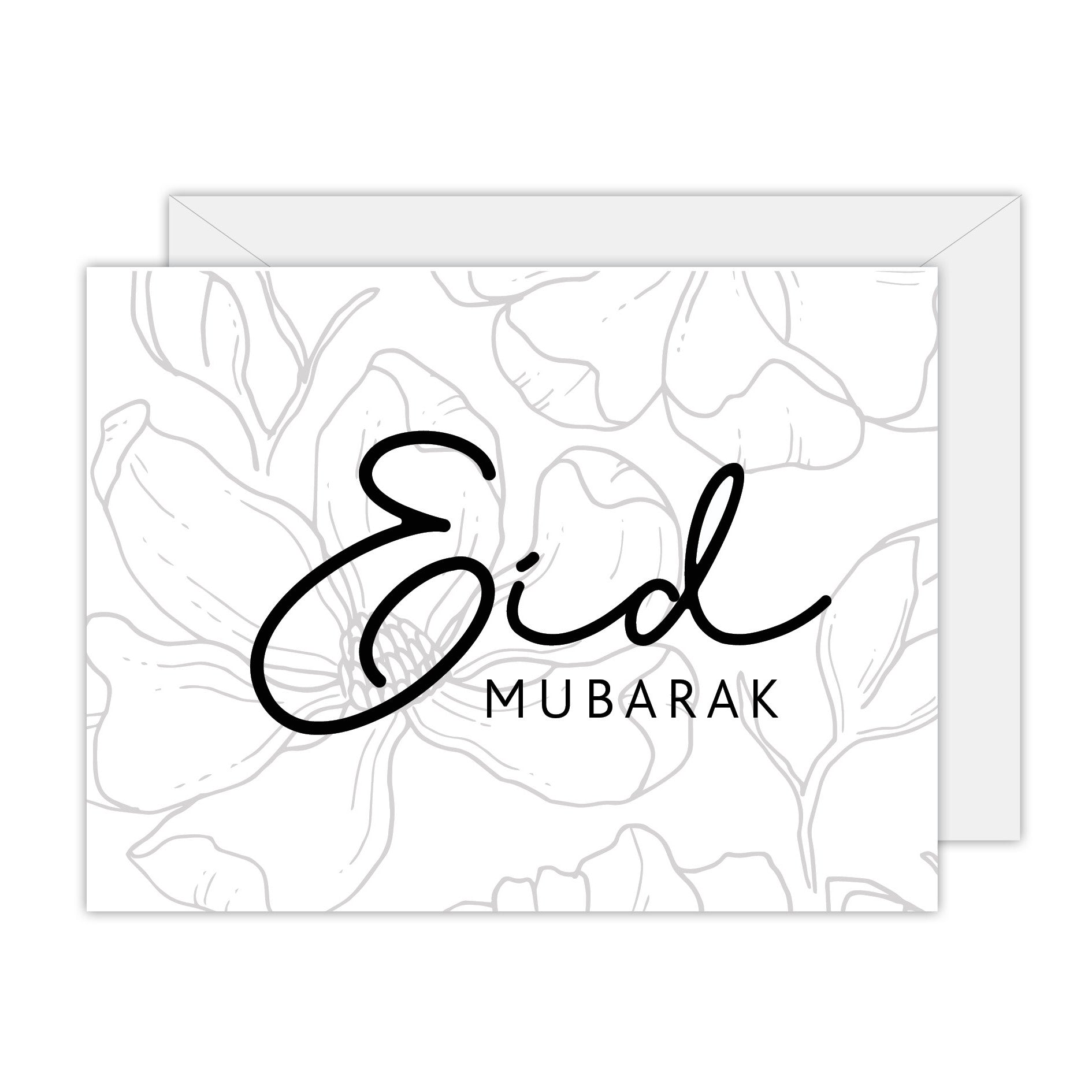 Eid Mubarak Floral - Eid Card