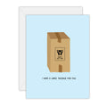 Large Package - Love and Friendship Greeting Card