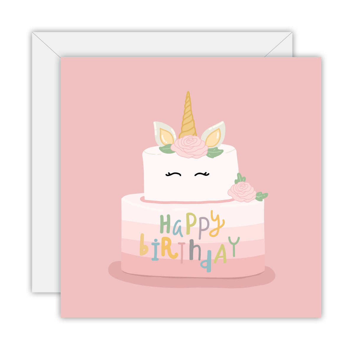 Happy Birthday Unicorn Cake