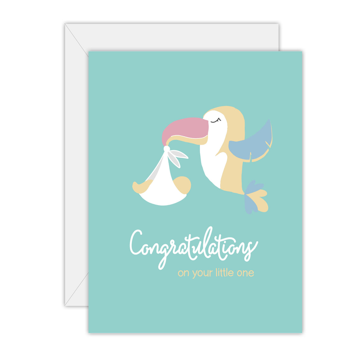 Congratulations on your little one - Congratulations Card
