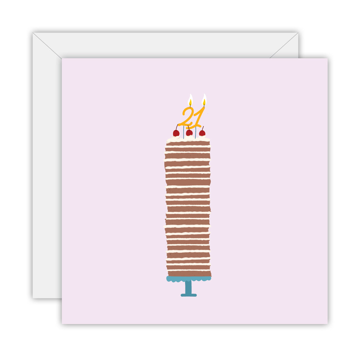 Happy 21 Birthday - Birthday Card