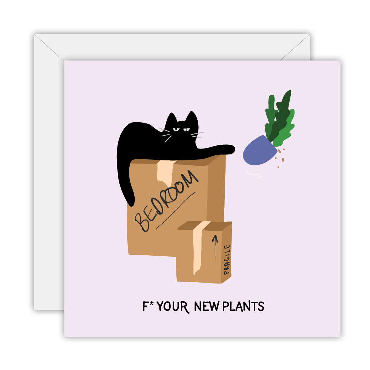 F your new plants - Congratulations Card