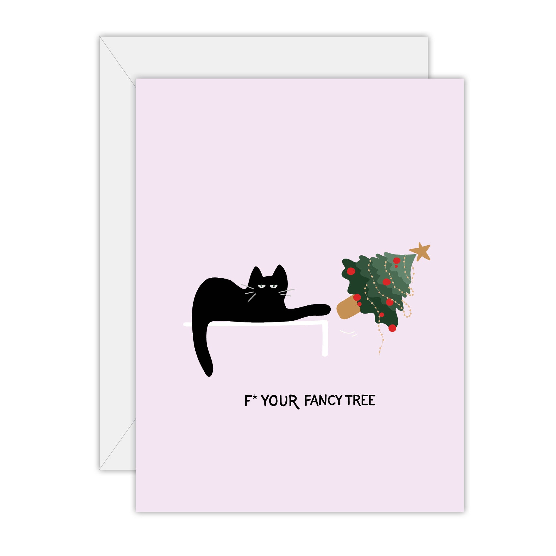 F your fancy tree - Christmas Card